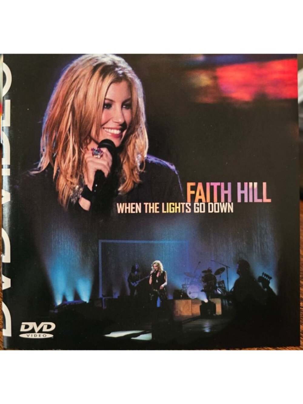 Faith Hill When The Lights Go Down DVD Live Concert Bonus Tracks 37847dvd